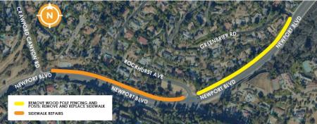 Newport Blvd Sidewalk Repairs
